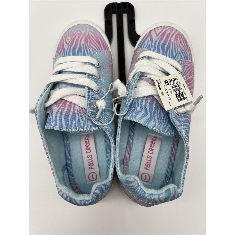 Falls Creek Jump Zebra Pink/blue Size Girls 1 New - Picture 5 of 6